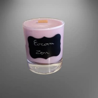 Bougie cocoon zen améthyste