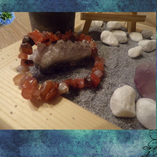 Bracelet cornaline