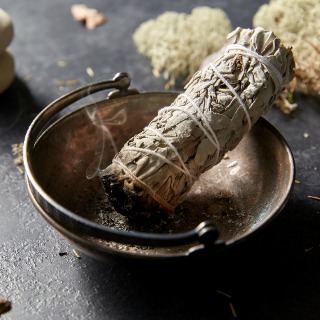 Bâton de sauge blanche purificatrice