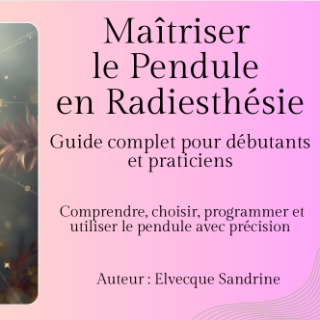 Ebook: maîtriser le pendule en radiesthé