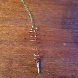 Pendule cuivre et laiton