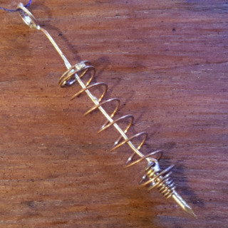 Pendule fait main laiton