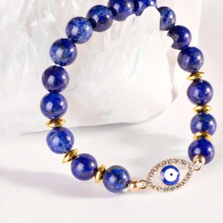 Bracelet Agate rose