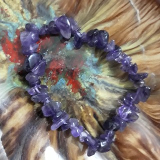 Bracelet d'améthyste