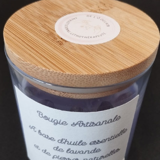 Bougie naturelle et végétale