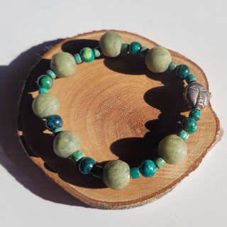 Bracelet aventurine verte
