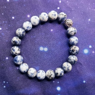 Bracelet sodalite bleu