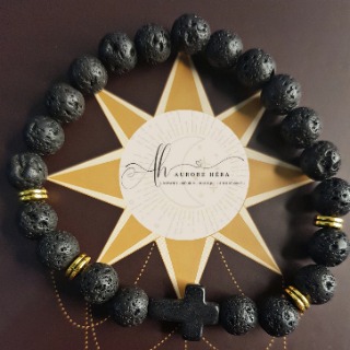 Bracelet pierre de lave 