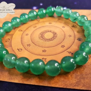 Bracelet aventurine verte 