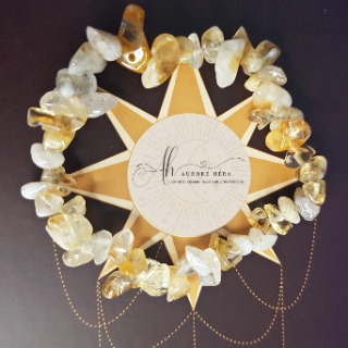 Bracelet joie citrine