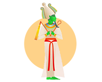 astrologie egyptienne : osiris