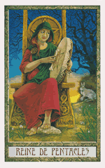 Reine Pentacles