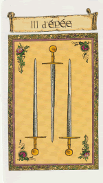 Trois d'épée