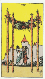 Quatre des bâtons