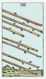 Huit des bâtons