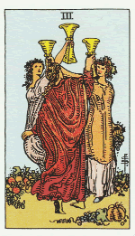 Trois des coupes