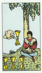 Quatre des coupes
