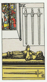 Quatre des épées