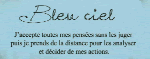 Bleu ciel