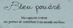 Bleu poudré