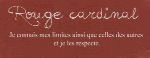Rouge cardinal