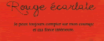 Rouge écarlate