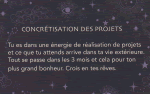 Concrétisation des projets