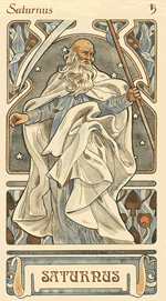 La carte de Saturne