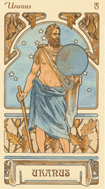 La carte d'Uranus
