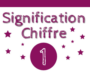 chiffre 1 signification